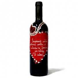 Sticla de vin declaratie dragoste