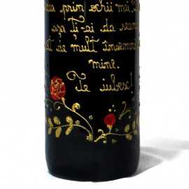 Sticla de vin pentru Indragostiti