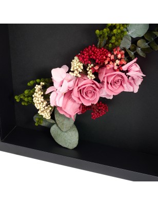 Rama personalizata cu flori criogenate