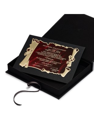 Cutie piele handmade Cadou pentru EL