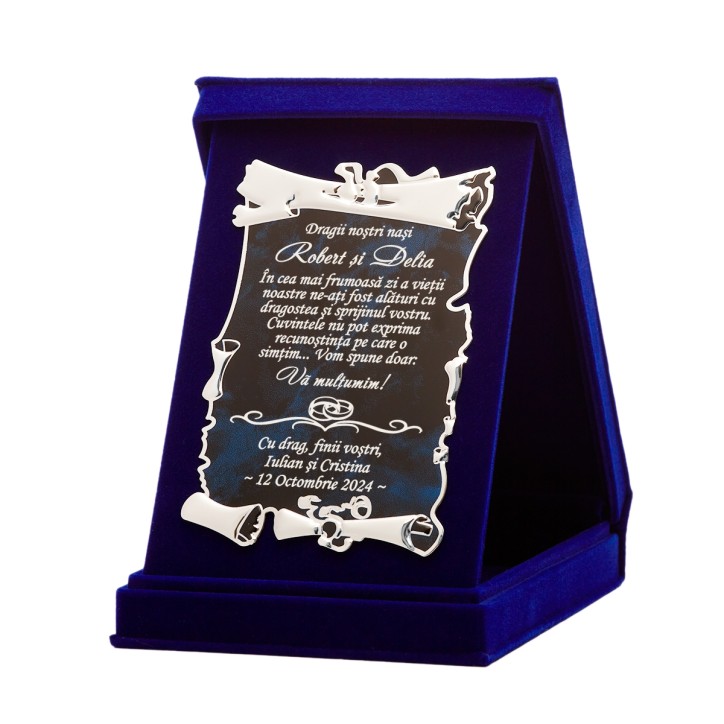 Cadou de multumire pentru Nasii de nunta Cadou de multumire pentru Nasii de nunta