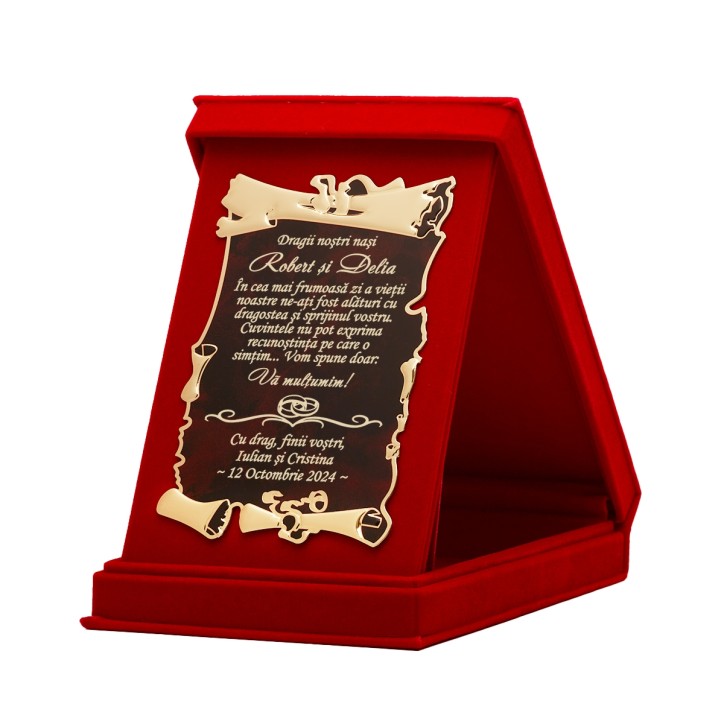 Cadou de multumire pentru Nasii de nunta Cadou de multumire pentru Nasii de nunta