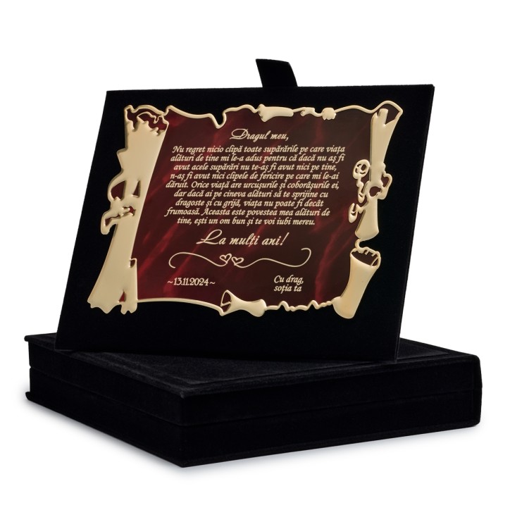 Cadou personalizat de ziua sotului Cadou personalizat de ziua sotului