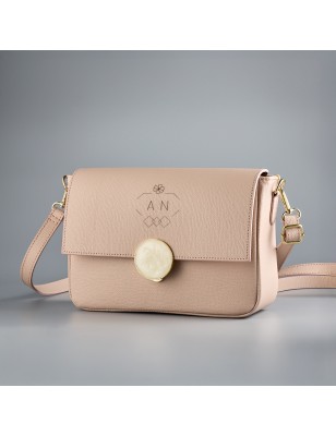 Geanta din piele personalizata Blossom