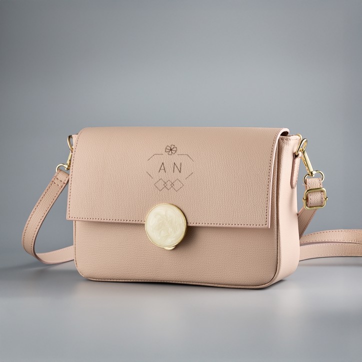 Geanta din piele personalizata Blossom Geanta din piele personalizata Blossom