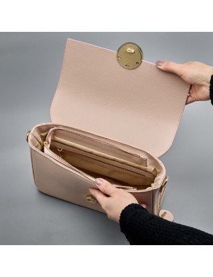 Geanta din piele personalizata Blossom