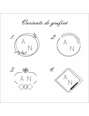 Geanta din piele personalizata Blossom