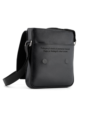 Borsetă din piele naturală personalizată – cadou elegant pentru bărbați