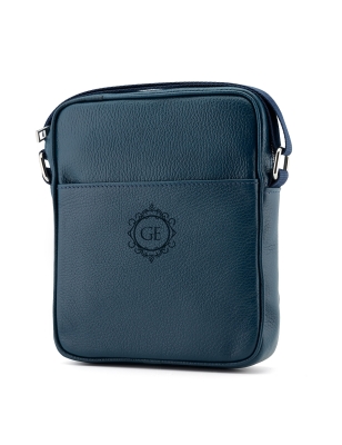 Geanta barbati personalizata bleumarin