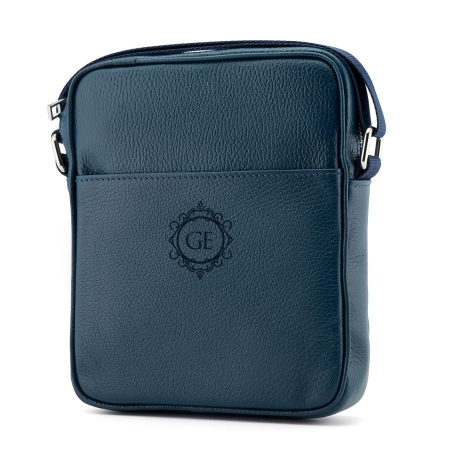 Geanta barbati personalizata bleumarin